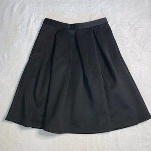 Black Pleated Skirt